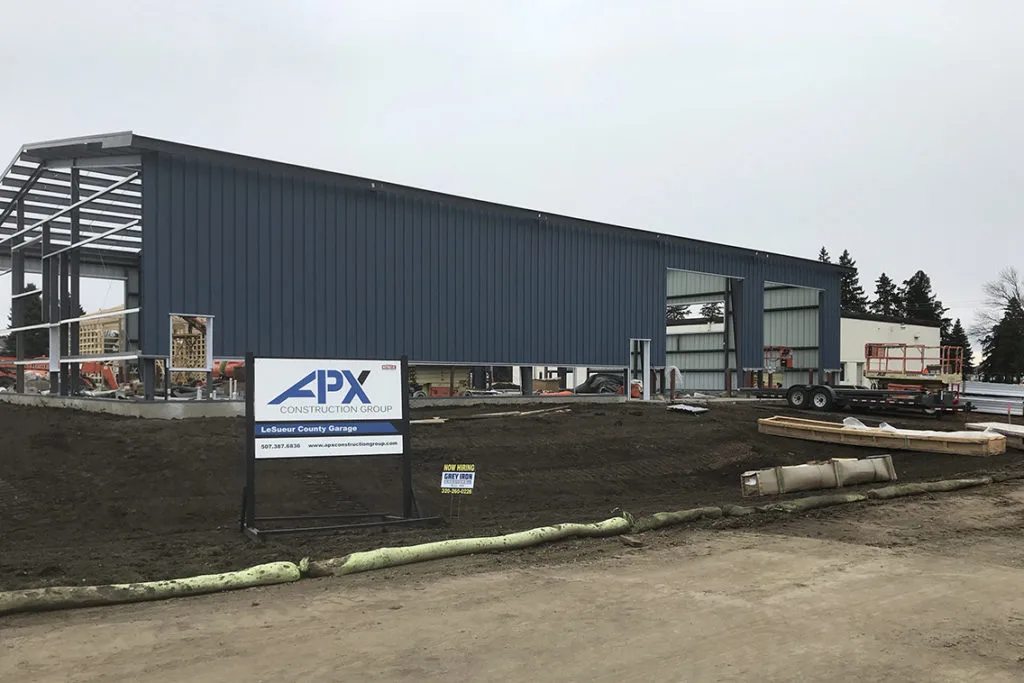 local PEMB project from APX construction