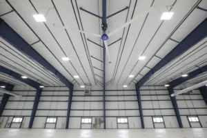 PEMB structure at average cost for warehouse
