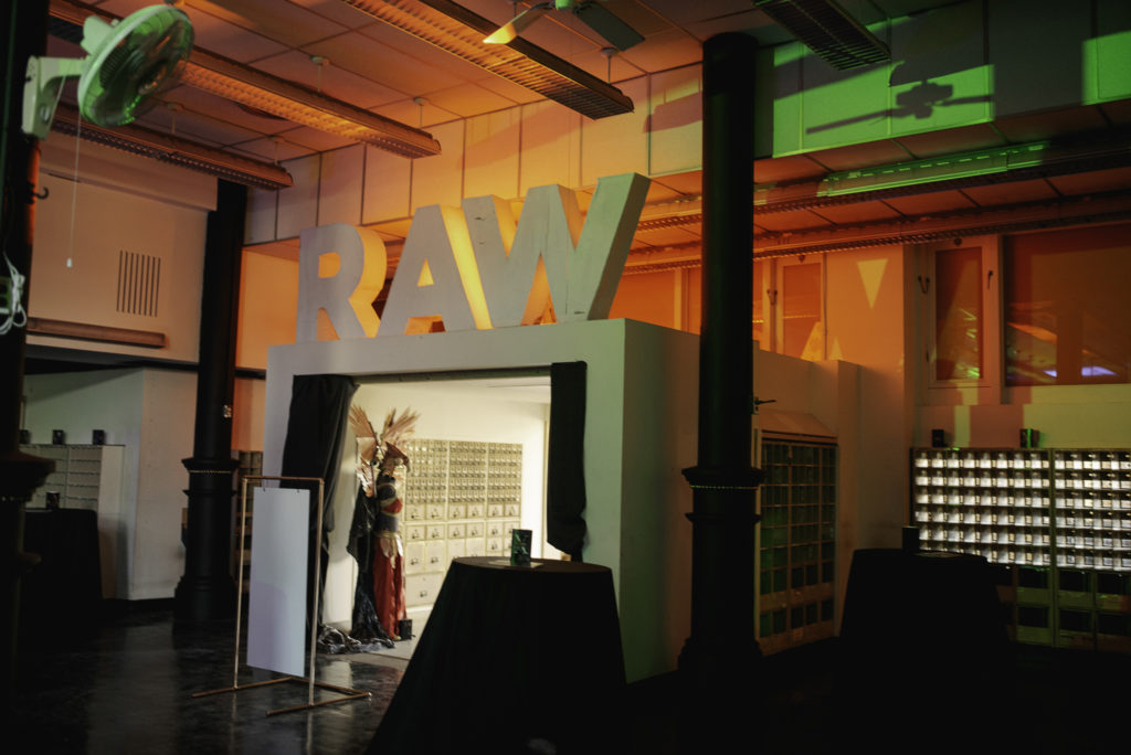 raw fusion fashion show entrance