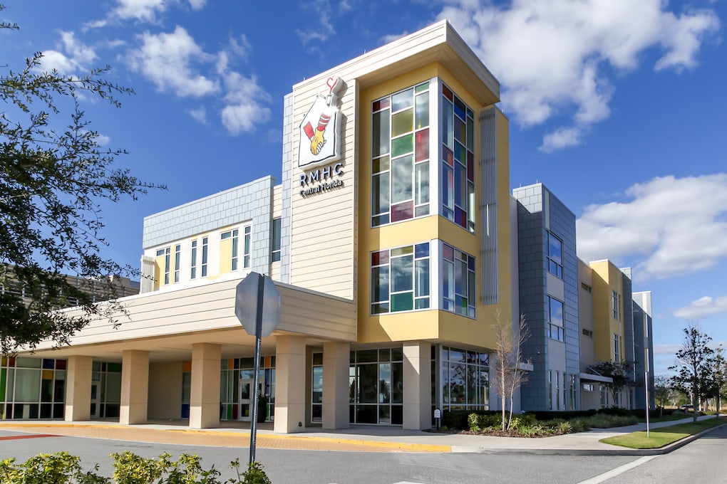 shot of a ronald mcdonald house charities building