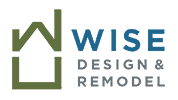 wise design & remodel logo; office remodeling contractors