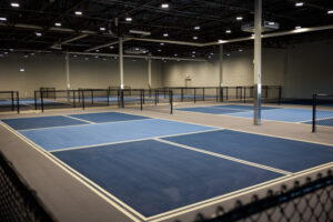 indoor pickleball courts warehouse