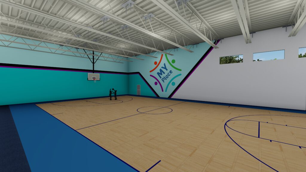MY Place new location gym conceptual rendering