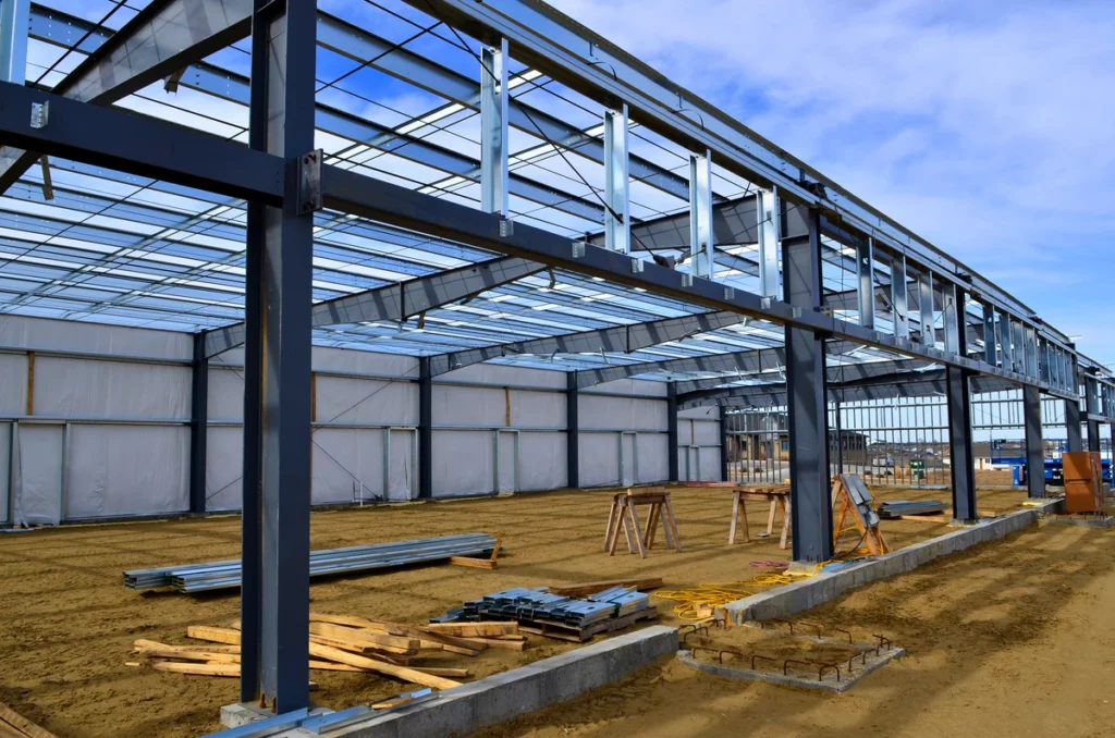 cold formed steel building frame