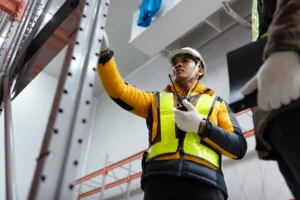 cold storage warehouse construction-maintenance tech in cold warehouse