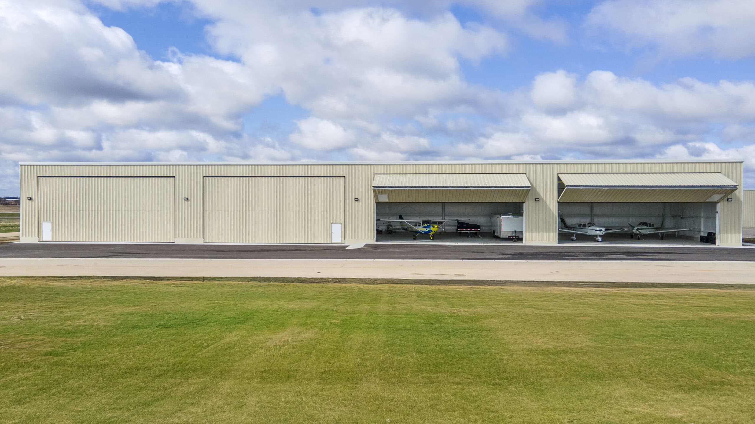 Custom Airplane Hangars