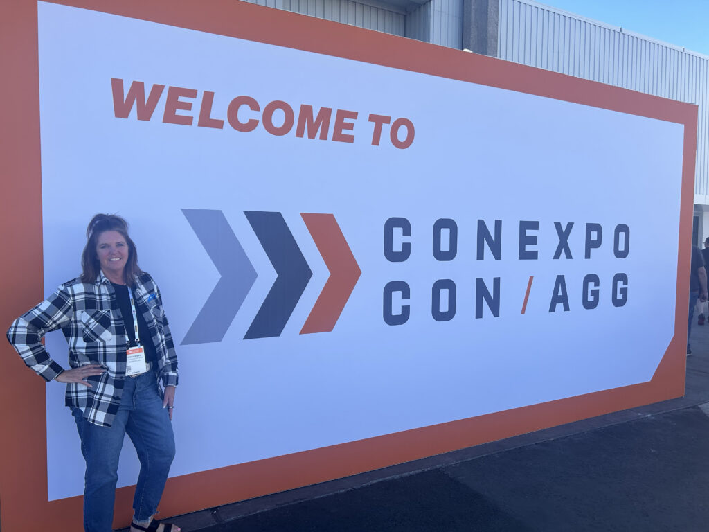 Cindy at CONEXPO-CON
